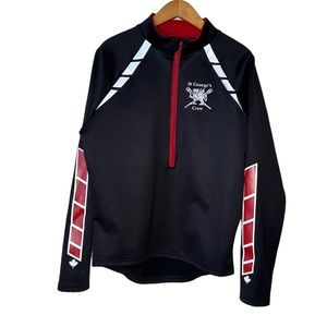 St George’s School Men’s Half Zip Uniform Pullover Large